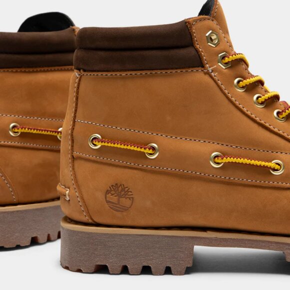 Timberland 7-Eye Authentic Mid Lace Boot Mens Size 10 Wheat Nubuck TB0A2N4C754 - Picture 11 of 14